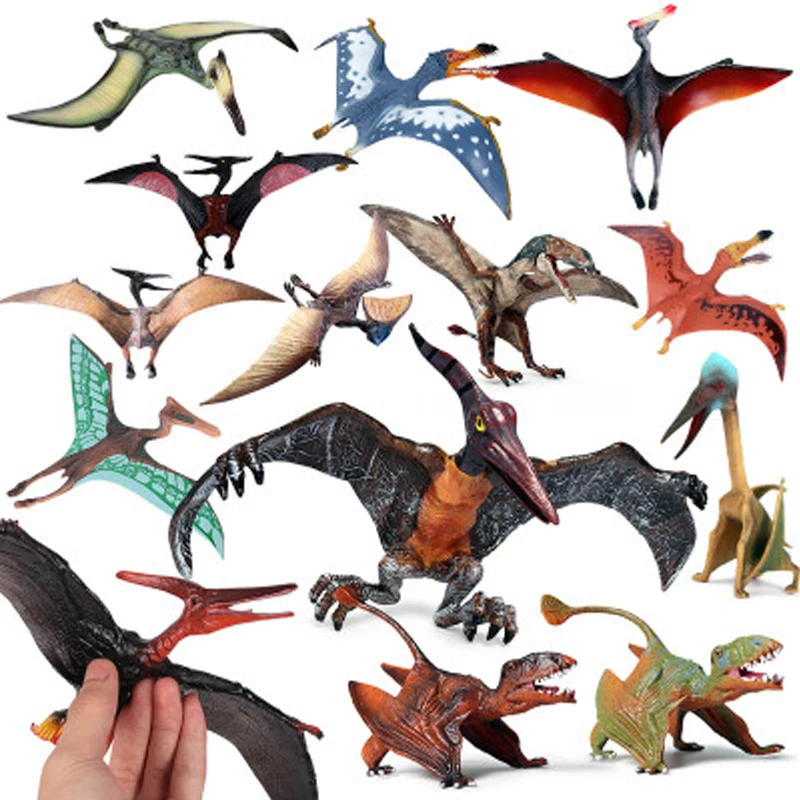 

1Pcs Simulation Jurassic Pterosaur Action Figures Children Cognitive Dinosaur Model Toy Hobbies Set PVC Collection Mini Dinosaur