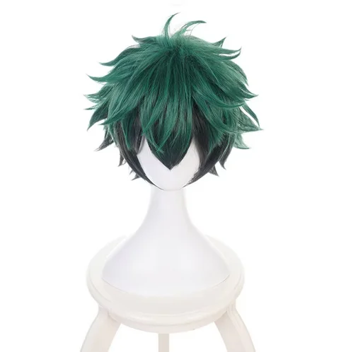 Парик для косплея My Hero Academy Izuku Midoriya Boku No Academia волосы Deku вечерние парики
