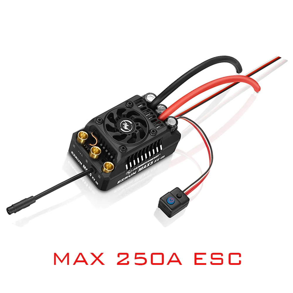 Двигатель Hobbywing EZRUN Max5 HV G2 250A ESC 6-12S/56118SD 650KV 800KV 1100KV бесколлекторный для модели 1/5 RC