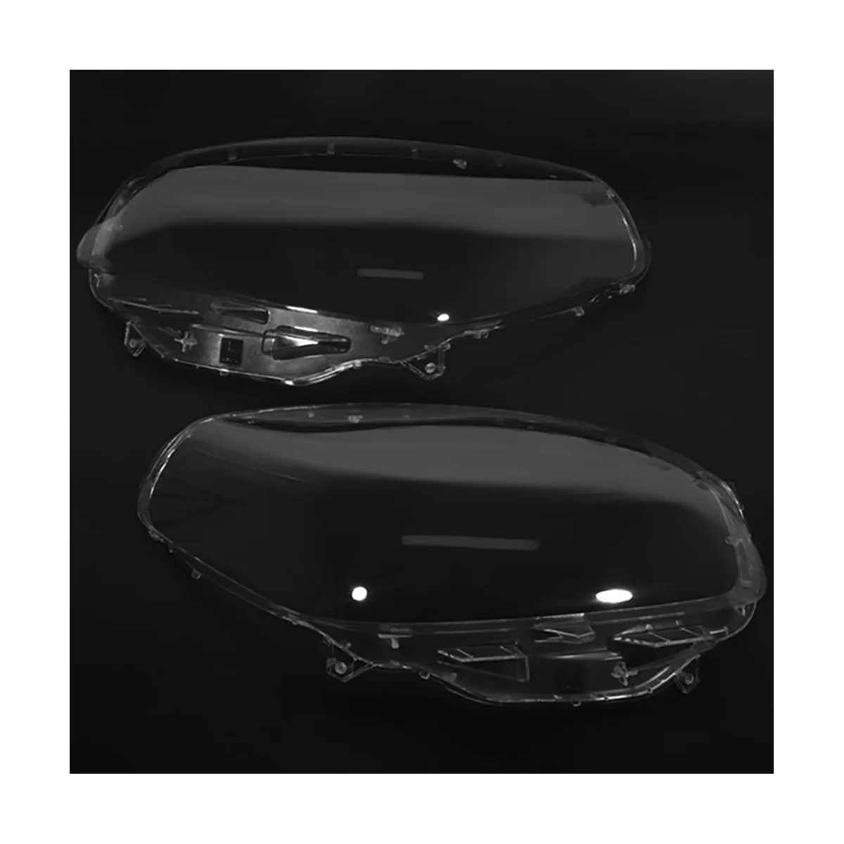 Прозрачная крышка для правой фары