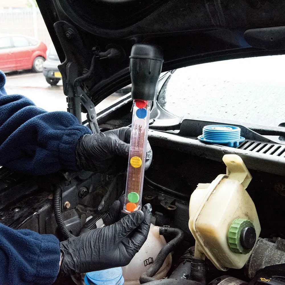 

Useful High Quality Practical Antifreeze Tester Trucks Unbreakable Van 1PC Anti-Freeze Tester Coolant Radiator