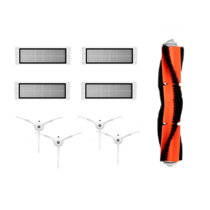 

Запчасти для пылесоса Xiaomi Roborock S50 S51 S55 S5 S6, основная щетка, фильтр НЕРА, насадка для швабры