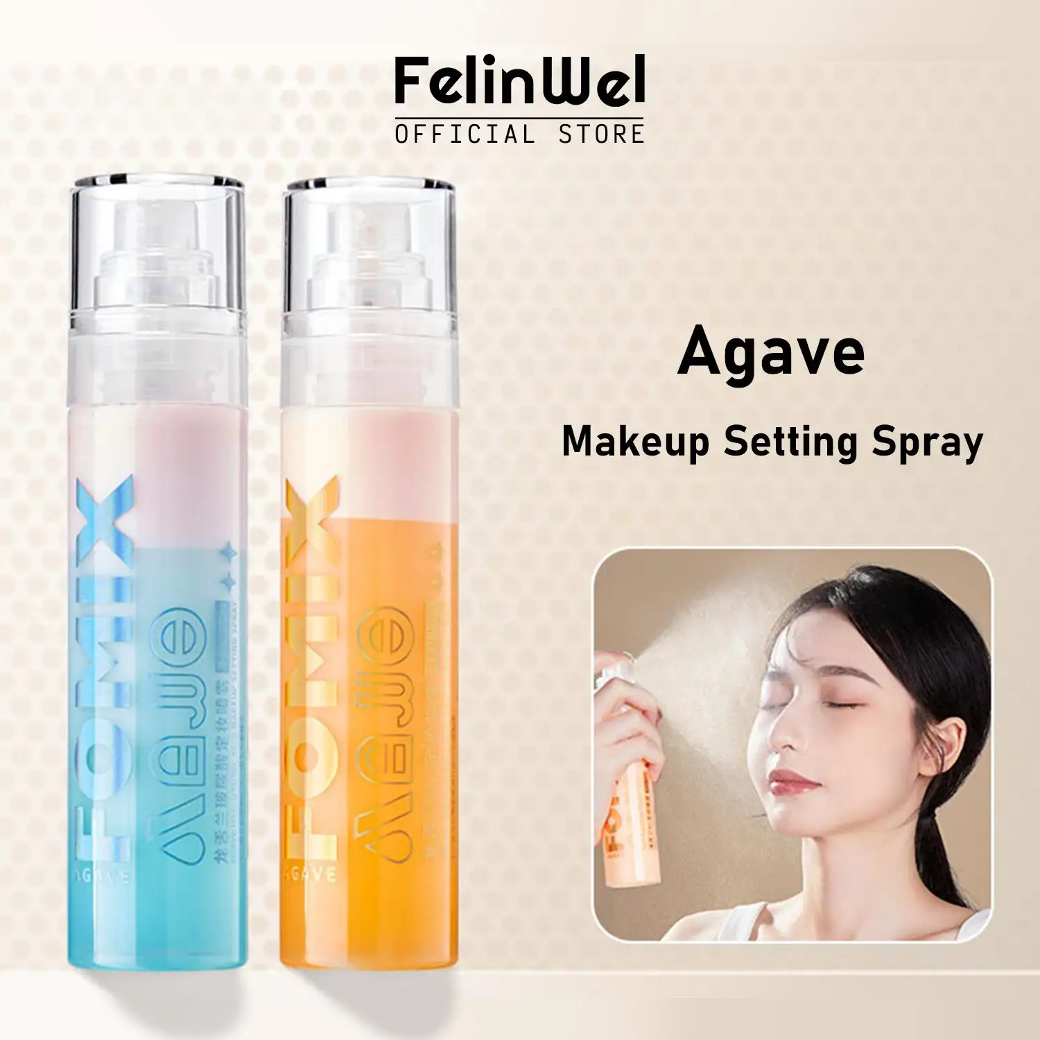 FelinWel - Facial Mist Makeup Setting Spray, Matte Finish Long Lasting A Must for Your Natural Anti Aging Skincare Routine