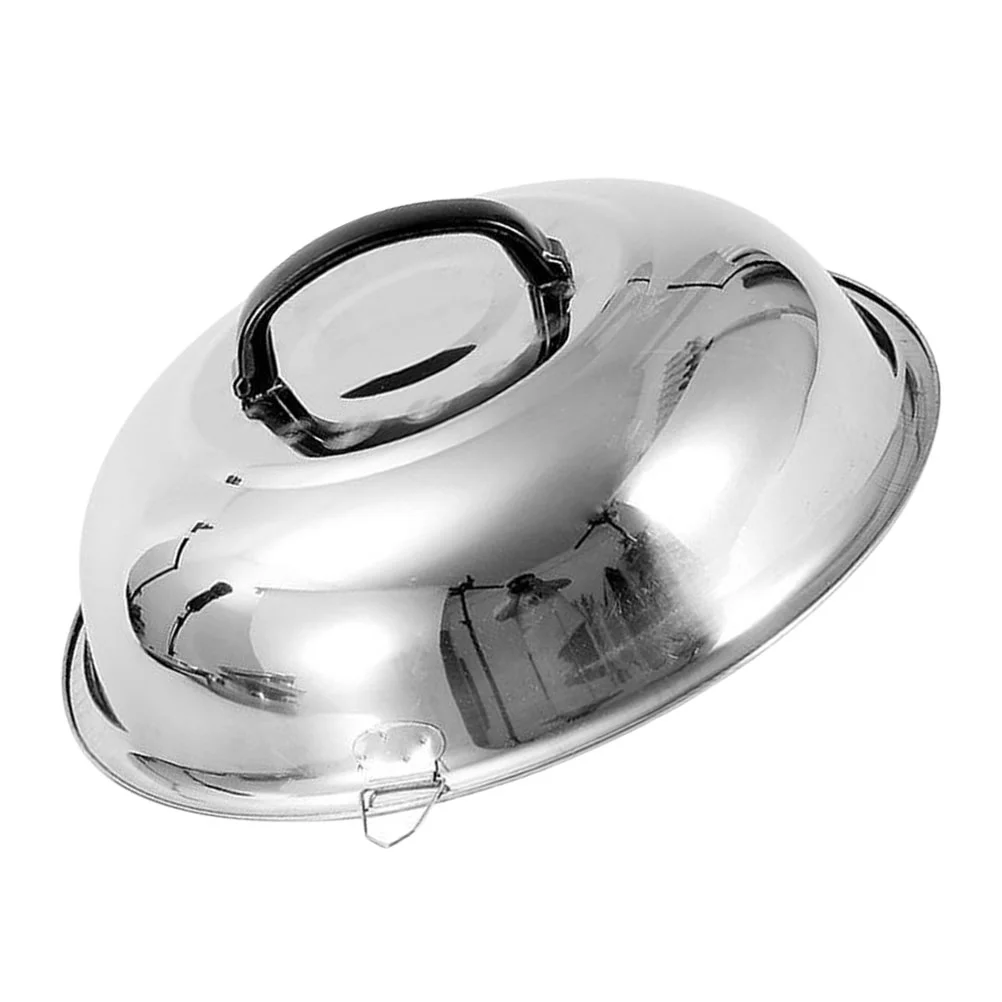 

Household Pot Cover Stainless Steel Pan Lid Multi-function Pot Lid Home Accessory
