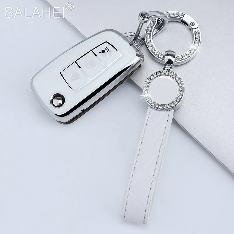 

Car Flip Key Case Cover For Nissan Qashqai J11 Juke Xtrail Sunny Cefiro A32 Rogue S Select/Sport Sylphy Frontier Pulsar Sentra