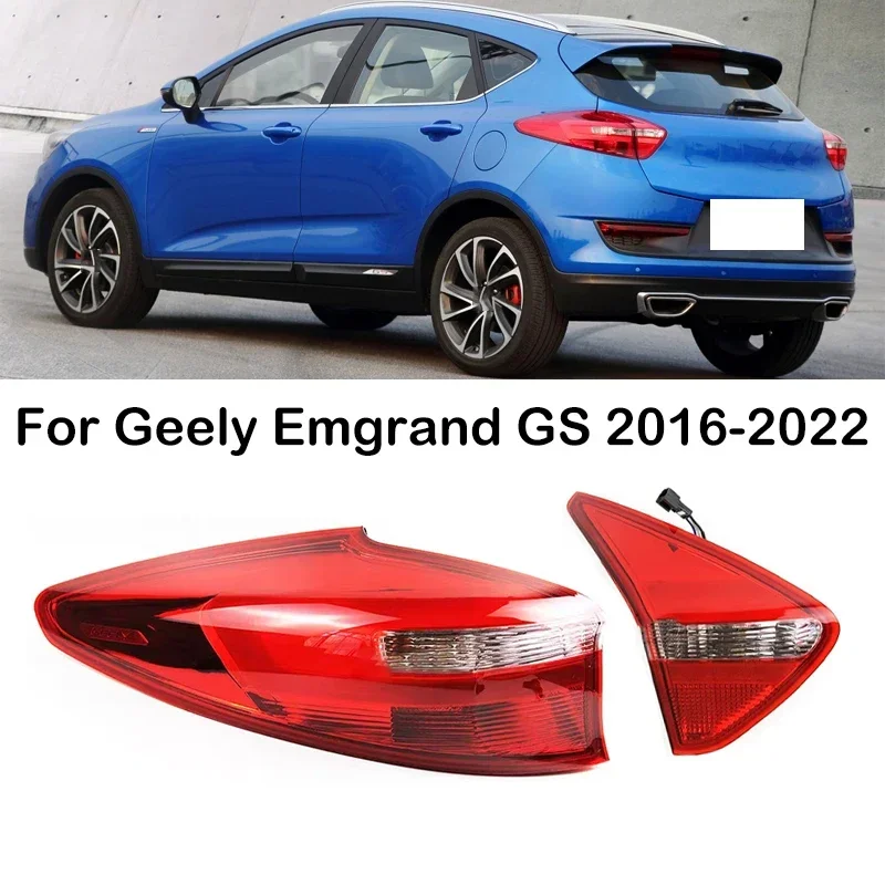 Новый! Для Geely Emgrand GS 2016 2017 2018 2019 Elegance Edition Задний бампер автомобиля фонарь Задние