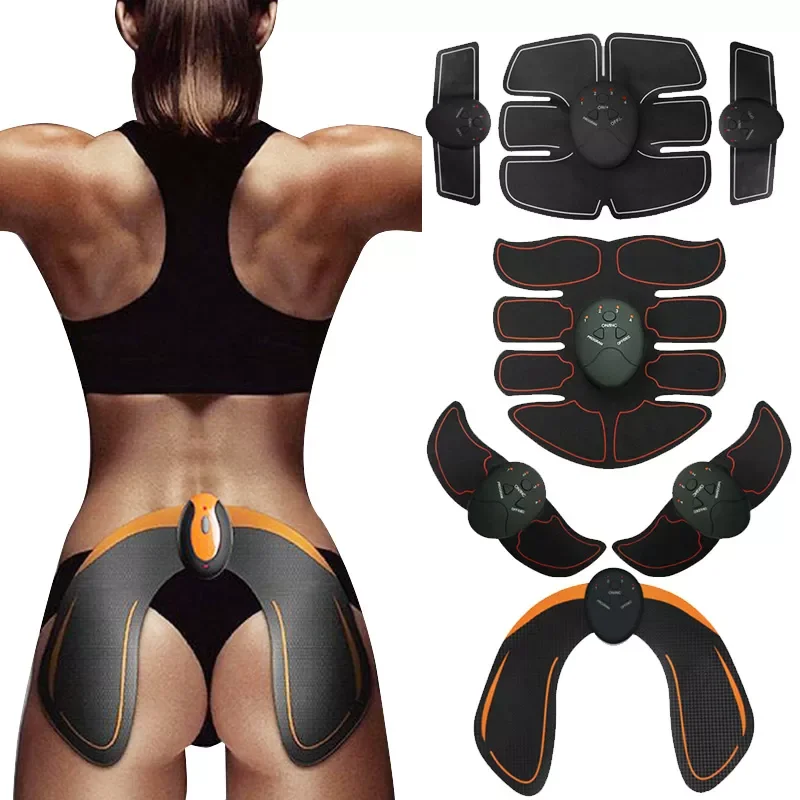 

Wireless Muscle Stimulator ABS Abdominal Muscle Trainer Toner Body Fitness Hip Trainer Shaping Patch Sliming Trainer Unisex