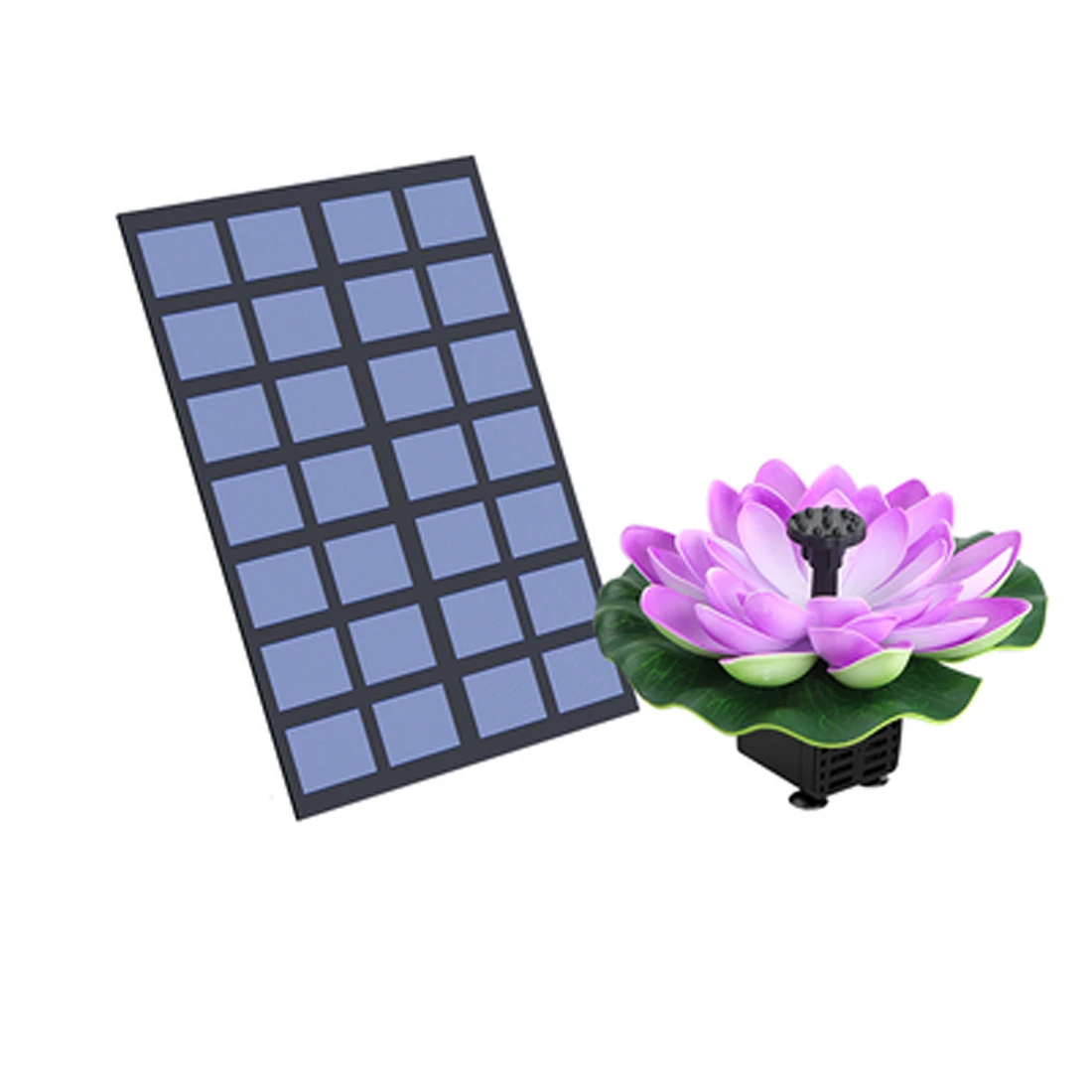 Solar small fountain floating water pump courtyard water landscape circulating water spray fish pond oxygenation outdoor