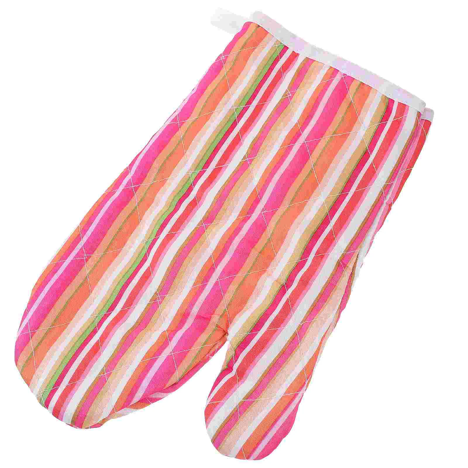 

Pot Mitt Kitchen Heat Resistant Gloves Cooking Oven Thicken Grill Mitts Non-slip