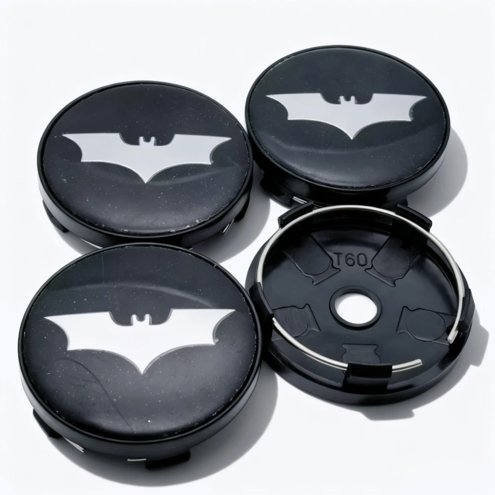 

Комплект Из 4 Колпаков На Колеса С Логотипом BAT, Заглушки Для Ступиц Колес, Пылезащитные, Сменные, Автомобильные Аксессуары