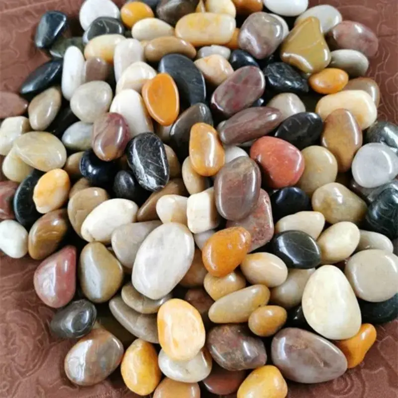 1KG Cobblestone Paving Courtyard Landscaping Natural Size Stone Rain Flower Stone Original Stone Goose Soft Warm Stone