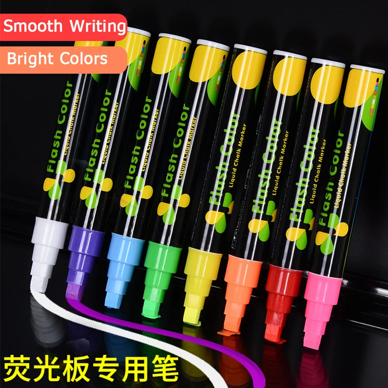 Cena Tablica Kolorowe Marker Z Kredą W Płynie Wymazywalnej Wyróżnienia Fluorescencyjny Długopis Materiały Biurowe Billboard LED Malowanie Tablica Kup Tablica Kolorowe Marker Z Kredą W Płynie Wymazywalnej Wyróżnienia Fluorescencyjny Długopis Materiały Biurowe Billboard LED Malowanie Tablica
