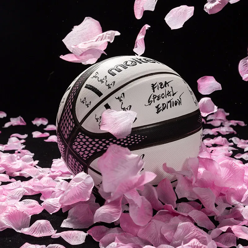 Официальный баскетбольный мяч Molten FIBA World Cup B7G3700 Сакура мягкие полиуретановые