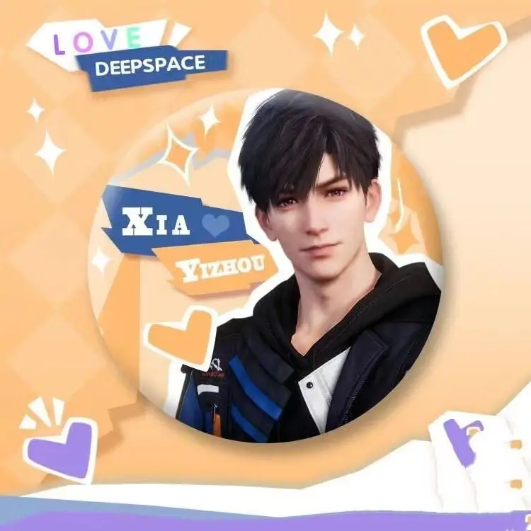 Значок в виде игры Love and Deepspace Rafayel сильус косплей Q версия брошь булавки пуговицы