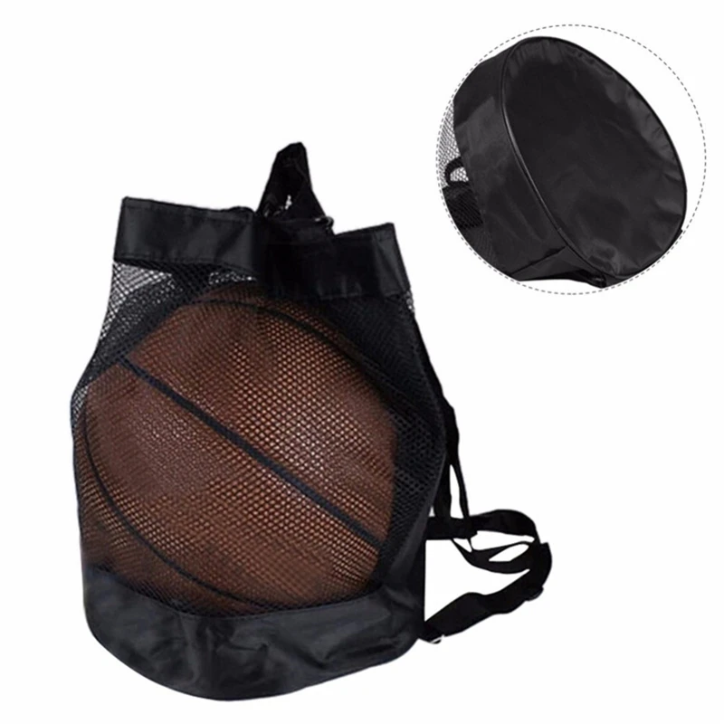 

Outdoor Sports Basketball Backpack Oxford Cloth Shoulder Messenger Bag Basketball Net Bag Volleyball Football Bag