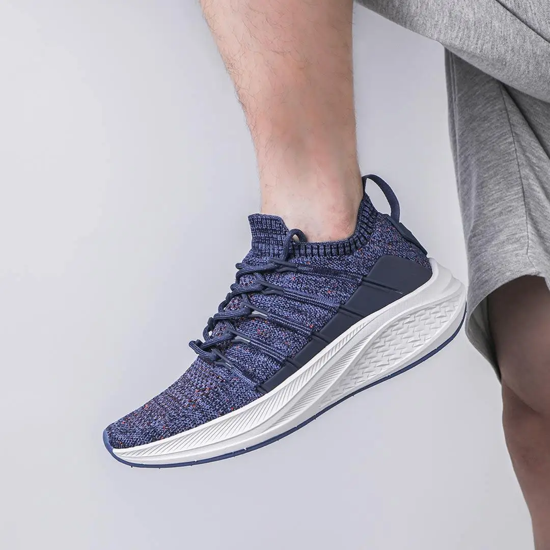 

Классические кроссовки Xiaomi mijia Generation 2, высокоэластичный верх, улучшенный мягкий эластичный EVA + антикерсионный лист из углеродного волокна