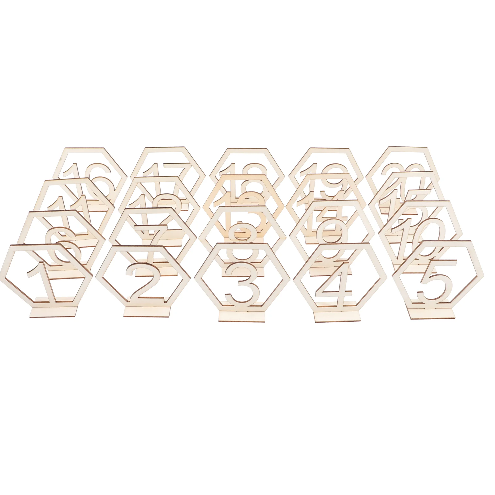

1 Set Table Numbers for Party Restaurant Table Numbers Cafe Table Numbers Wooden Table Number