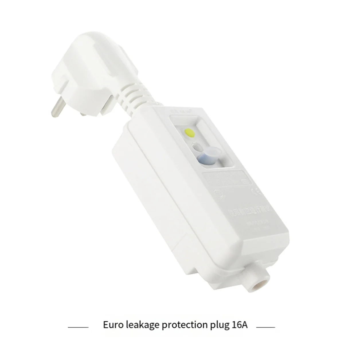 НОВЫЙ 16A 220V 240V EU Plug GFCI Безопасность RCD Защита от утечки Адаптер розетки Домашний автоматический выключатель Выключатель мощности отключения (art.: 3920cd3801743) - 3920cd3801743