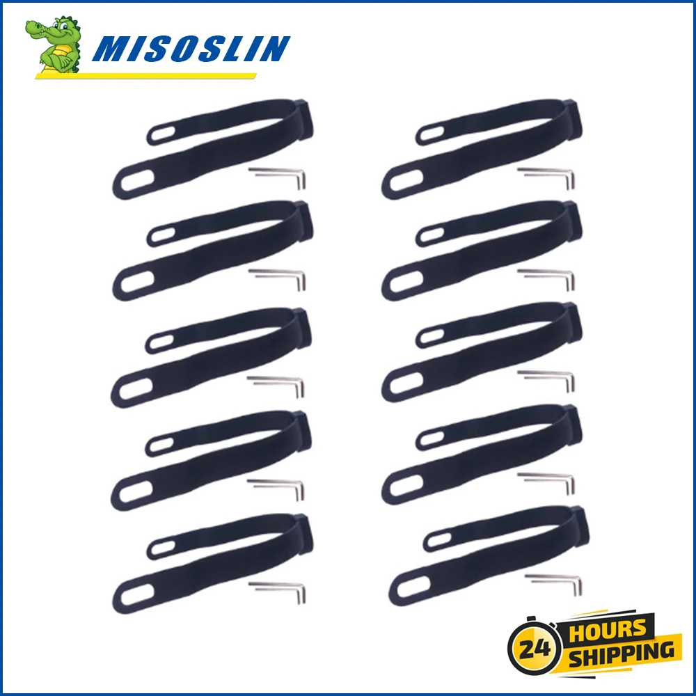 

For Xiaomi/Mijia M365 Scooters 10 PCS 8.5 inch 10 inch Rear Fender Mud Guard Support Protection Cable Upgraded Mudguard Bracket