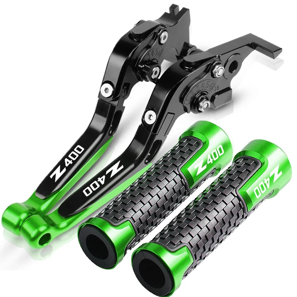 

Рычаги тормозной муфты Z400 7/8 дюйма 22 мм, резиновые ручки для Kawasaki Z400 Z 400 2018 2019 2020 2021, аксессуары для мотоциклов
