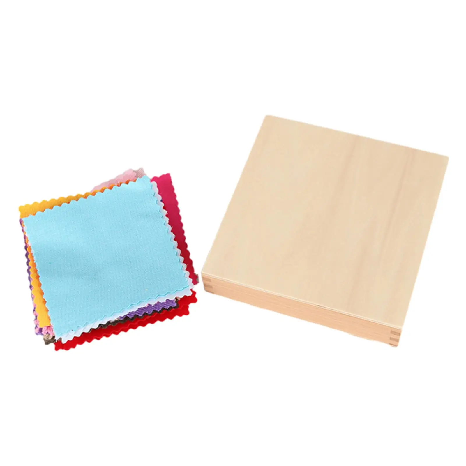 Монтессори тканевая коробка сенсорные материалы игрушки Раннее наклонение для