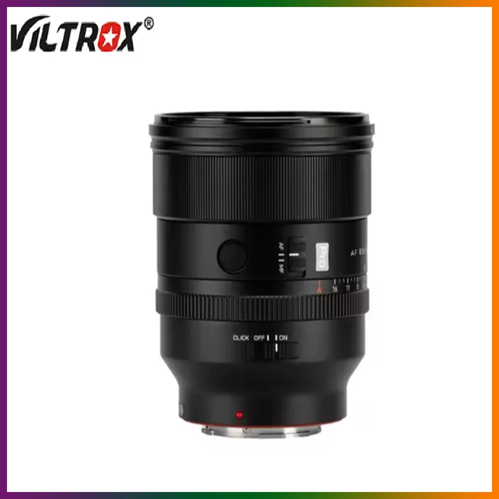 Фото Объектив VILTROX 85 мм F1.4 Pro FE с автофокусом и большой диафрагмой, полнокадровые зеркальные объективы для камеры Sony E Mount A7 A7R A7RII ZVE1 №1