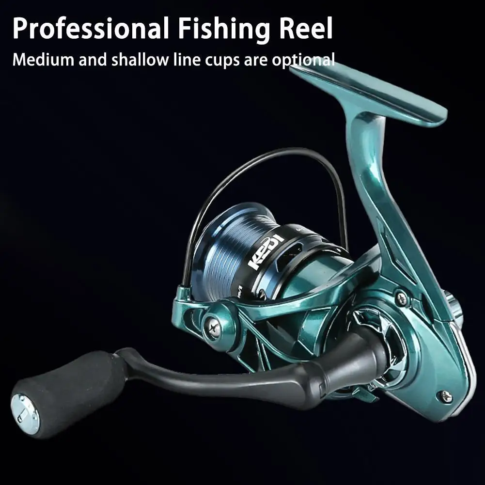 [ READY STOCK Spinning Fishing Reel Shallow Line Cup Double Bearing Micro-object Wheel Long-distance Throwing Fishing Line Wheel