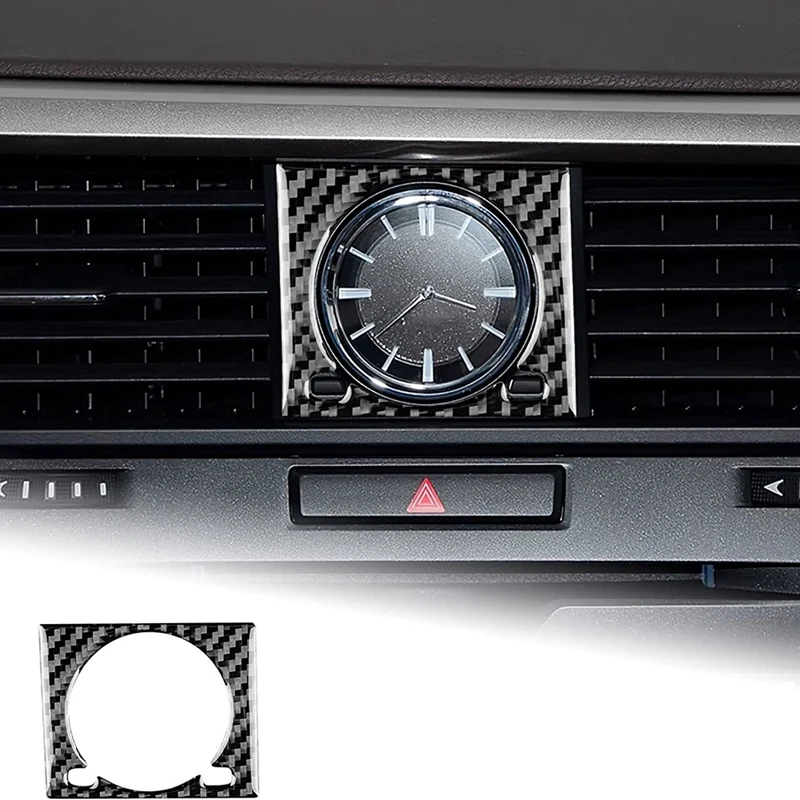 Наклейка из углеродного волокна для центральной консоли панели часов обложки