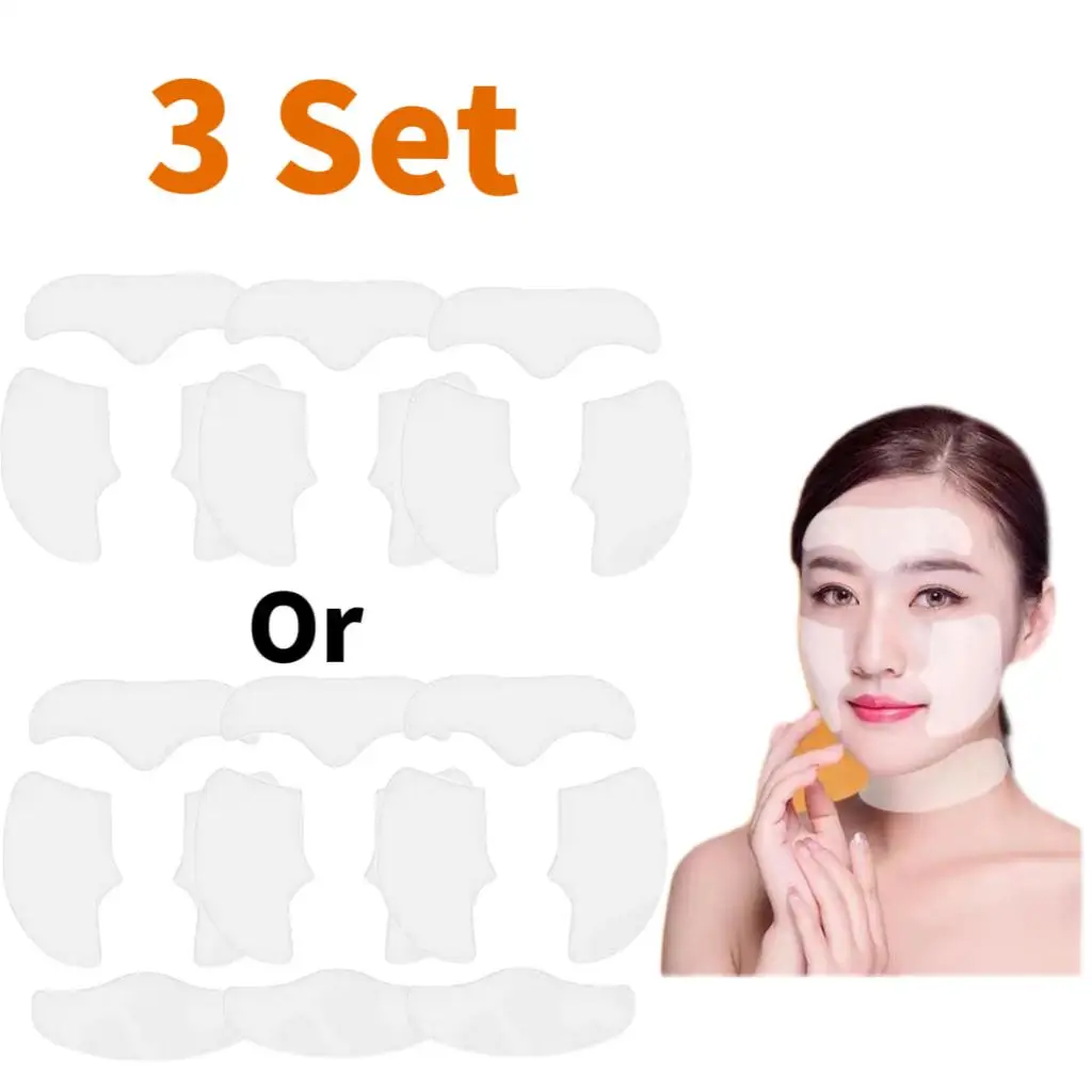 

3 Set Collagen Film Paper Water-solubility Facial Mask Cloth Anti-Aging Moisturizing Tightness Collagen Fiming Lifting Face Care