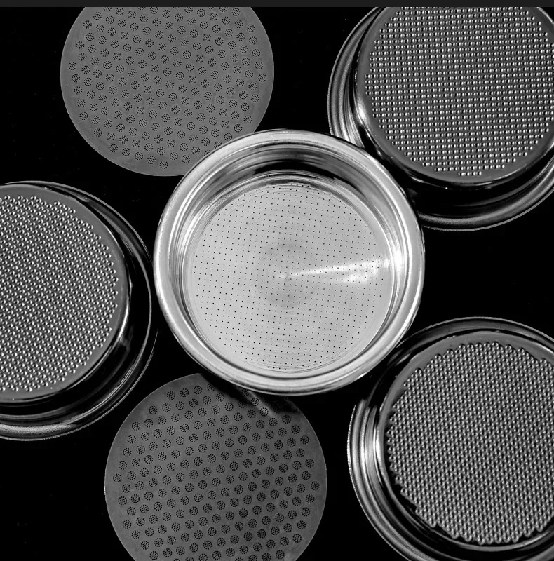 Корзина 58 5 мм высокоточный двойной корзина для эспрессо фильтр подходит