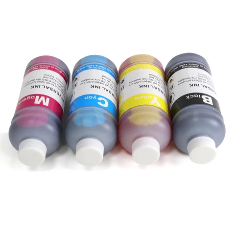 Universal Refill Dye Ink Kit 500ml for HP Epson Canon Brother Lexmark Samsung Dell Printers