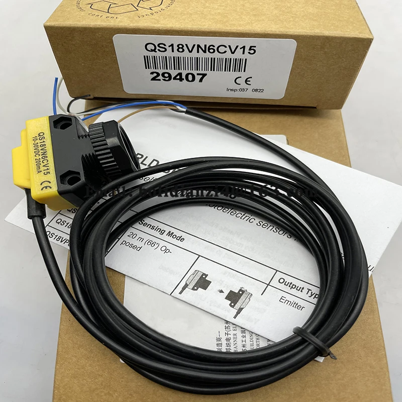 Новый датчик для фотоэлектрического переключателя QS18VN6CV15 QS18VP6CV15 QS18VN6LLP QS18VP6LLP в