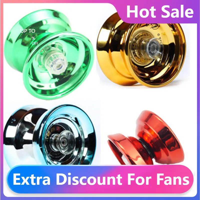 

Новый высокоскоростной токарный станок Yoyo из алюминиевого сплава с вращающейся нитью для мальчиков и девочек, 4 цвета