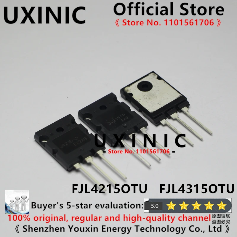 UXINIC 100% новый импортный оригинальный FJL4215OTU J4215-O FJL4315OTU J4315-O NPN + PNP транзистор