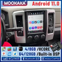2 din for dodge ram 1500 2500 2008 2018 android 11 0 8g128gb car multimedia player gps navi auto radio stereo head unit carplay