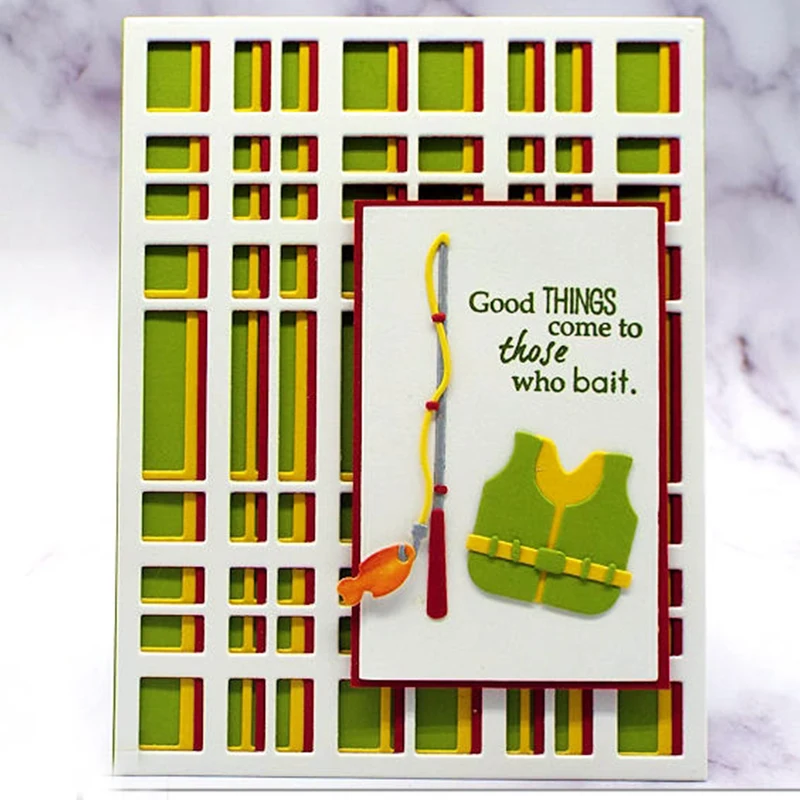 

Геометрический фон Panalisacraft, трафареты для резки металла, для «сделай сам», для скрапбукинга, альбома, декоративное тиснение, «сделай сам», бу...