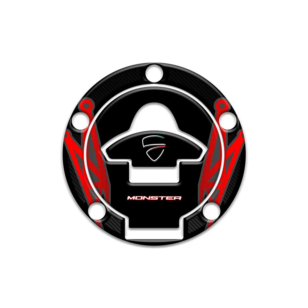 Фото Наклейка на бак для Ducati Monster 3M, аксессуары для мотоциклов, Защитные Чехлы, наклейка на части S2R 1200 950 937 900 821 800 797 2021 №3