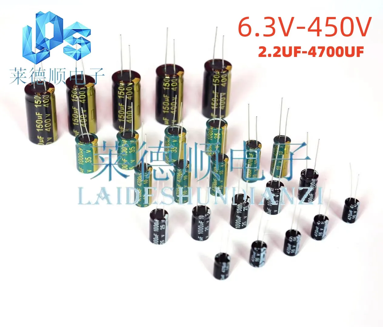 

Электрический алюминиевый алюминий 6,3 в 10 в 16 в 25 в 35 в 50 в 400 в 450 в 1 мкф 2,2 мкФ 4,7 мкФ 10 мкФ 1000 мкФ 22 мкФ 33 мкФ 47 мкФ 470 мкФ 100 мкФ 220UF con