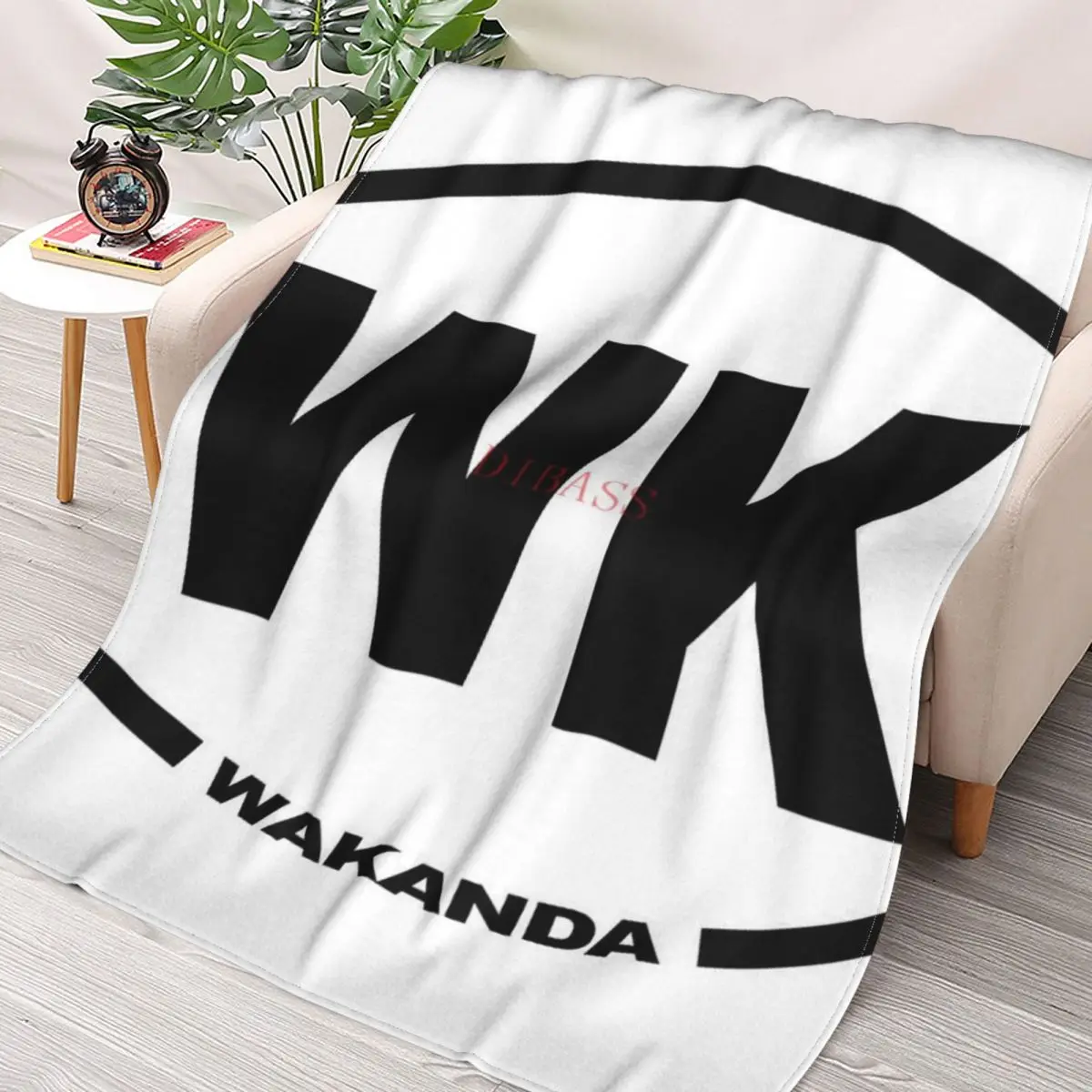 

Фланелевое Одеяло с 3D принтом Wakanda