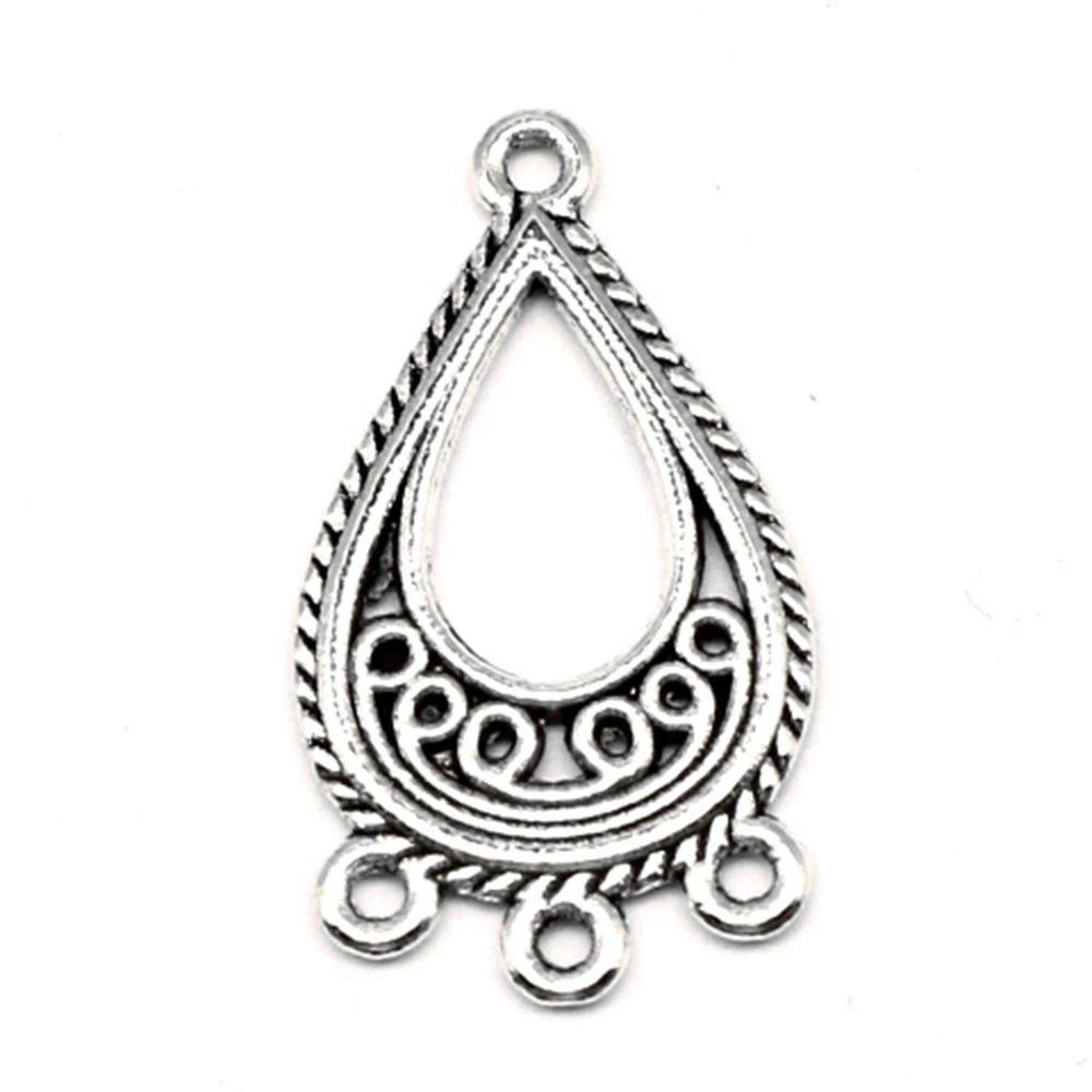 

Water Drops Charm For Making Jewelry Diy Finding 60pcs 15x28mm