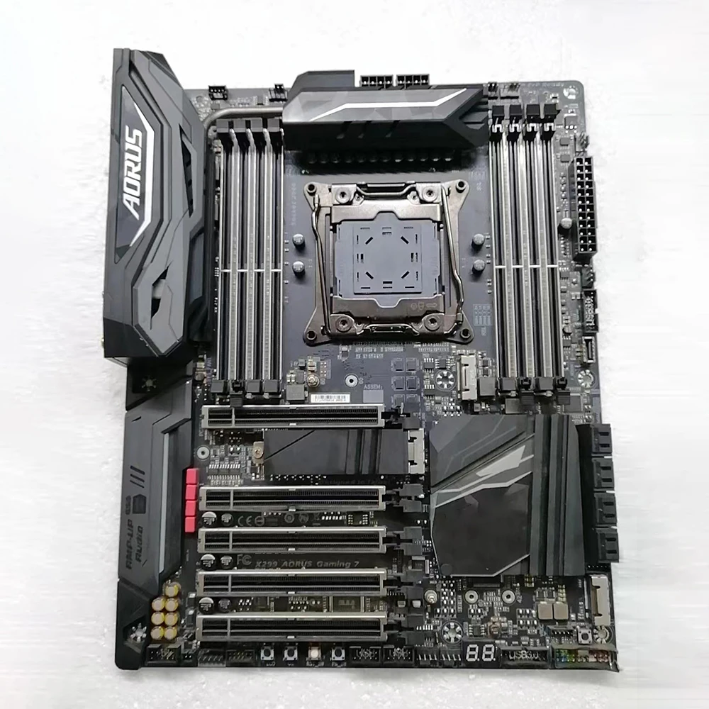 Игровая материнская плата X299 AORUS 7 для Gigabyte DDR4 LGA2066 ATX 256 ГБ с поддержкой процессоров Core X-Series Игровая материнская плата X299 AORUS 7 для Gigabyte DDR4 LGA2066 ATX 256 ГБ с поддержкой процессоров Core X-Series