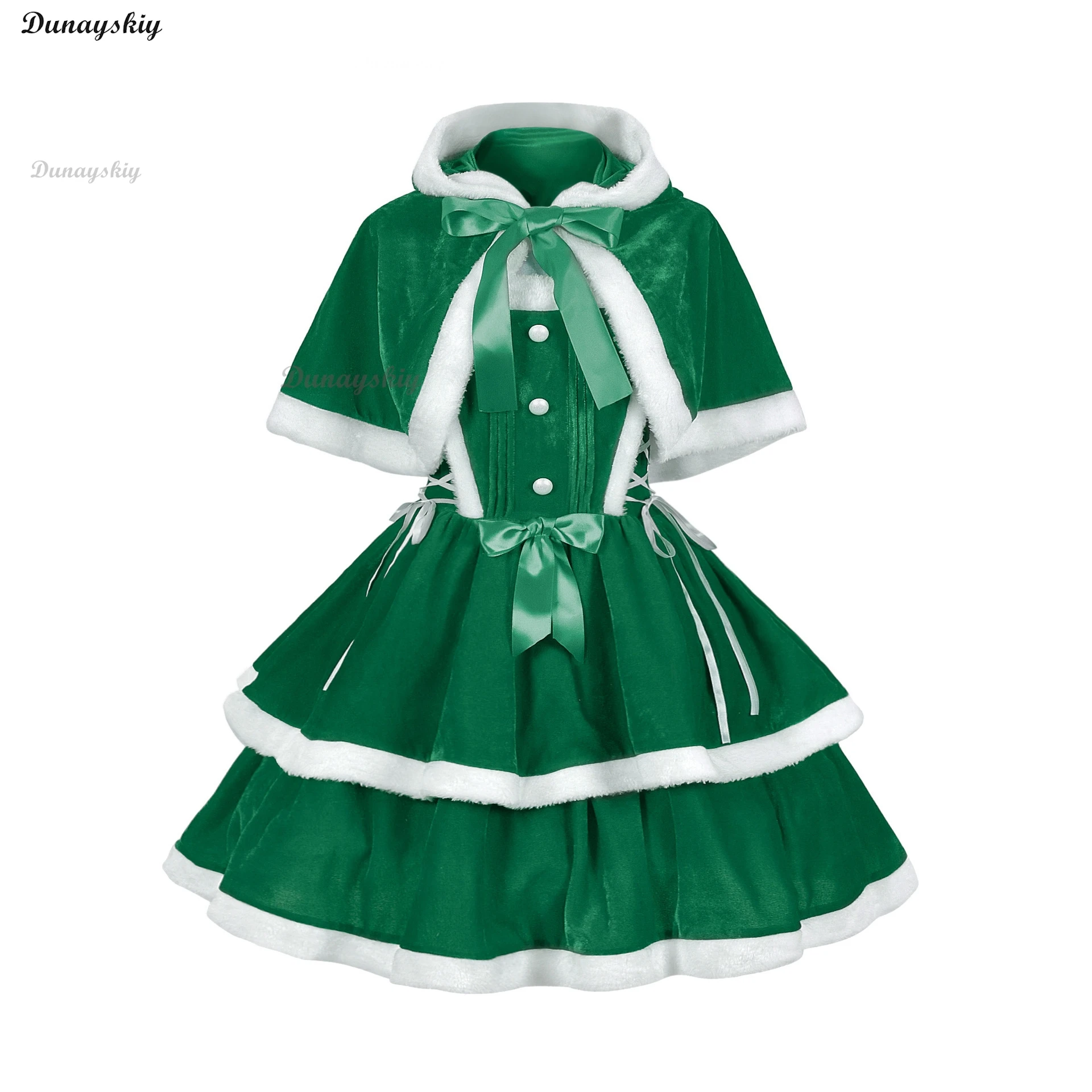 Рождественское платье карнавальная вечеринка платья с запахом из