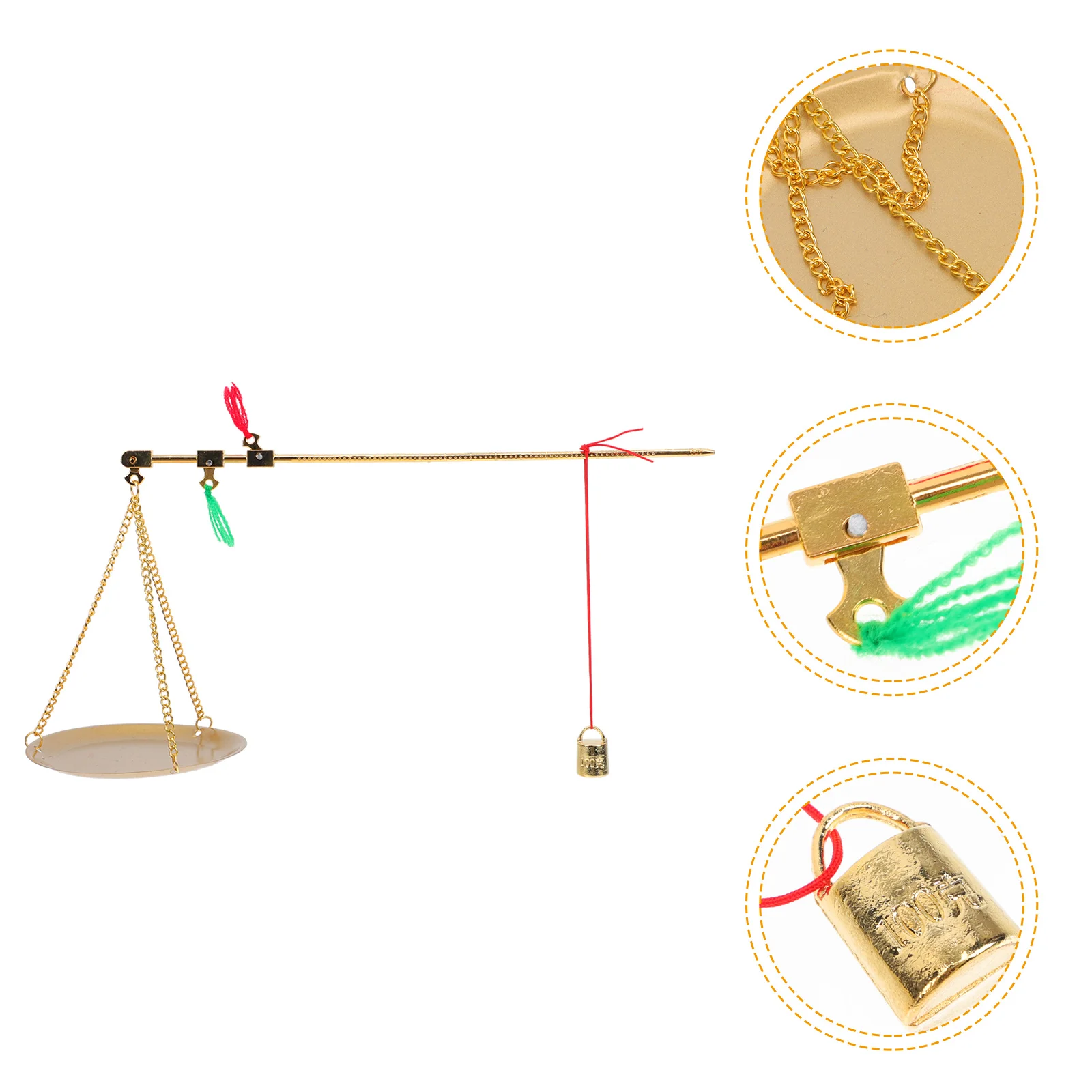 

Chinese Medicine Scale Small Copper Scale Decorative Gram Scale Weighing Tool