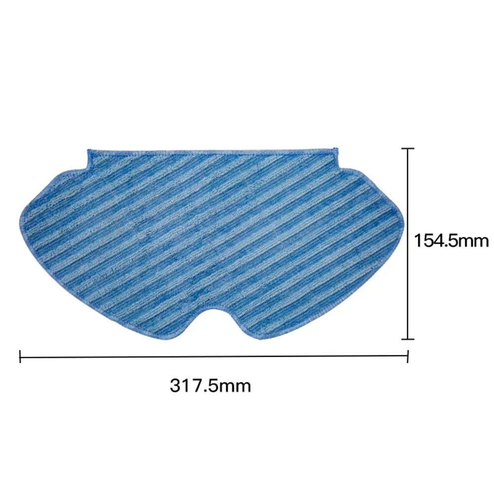 

2pcs Mopping Pad For Rowenta Explorer 60 RR7427 RR7447 Robot Vacuum Cleaner Spare Replacement Parts Sweeper Cleaning Cloth