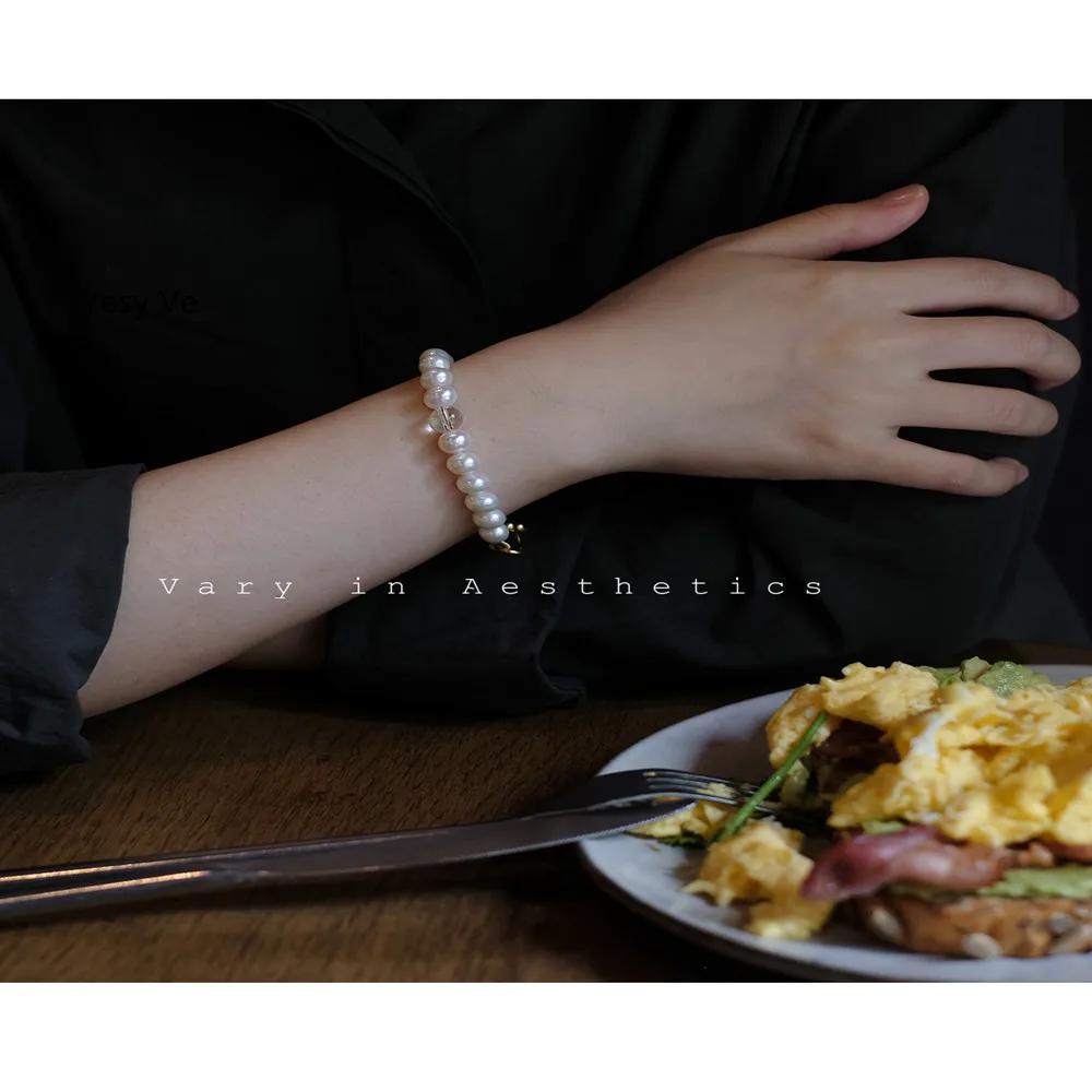 Yesy Ve женский браслет из натурального жемчуга модный роскошный высшее качество
