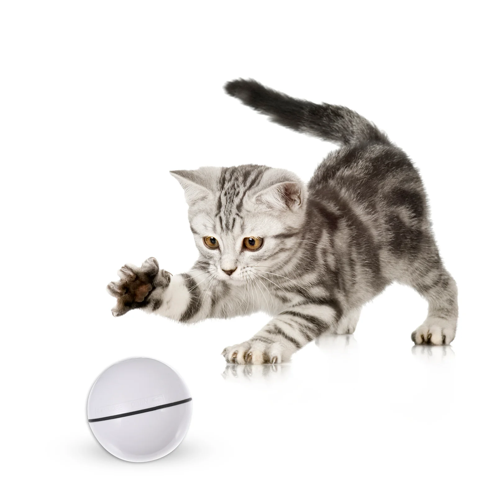 

Toy Cat Teaser Rotating Electric Interactive Wand Automatic Kitten Pet Pets Stick Teasing Charmer Playing