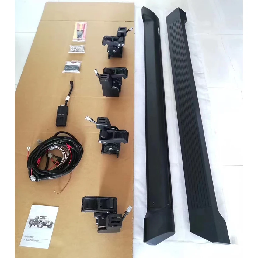 Для JEEP Wrangler электрическая подножка боковые ступеньки раскладывающаяся