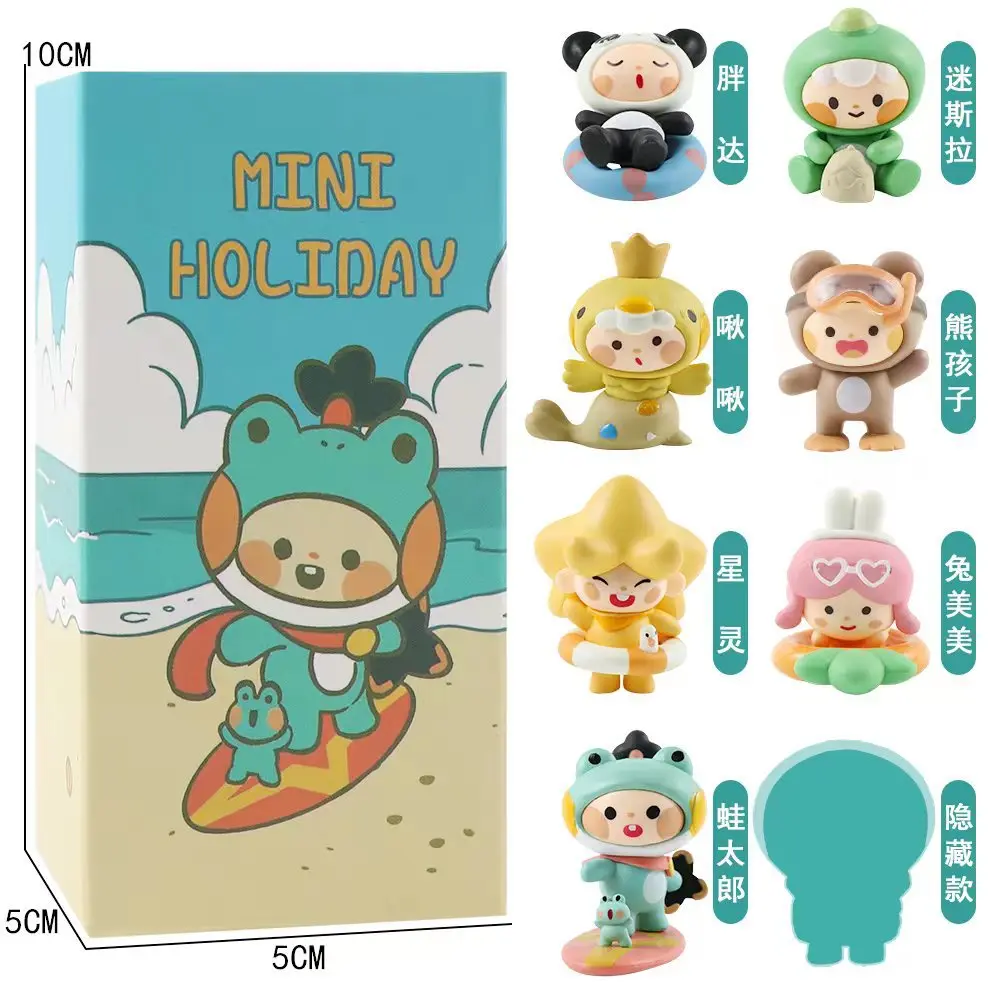 8 шт. Мини фигурки героев праздников мира настольные украшения