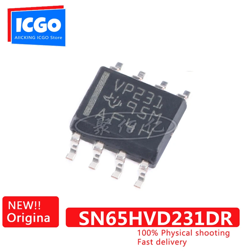 

(1 шт.) 100% оригинальный SN65HVD231DR SN65HVD231 SOP-8 CAN IC новый
