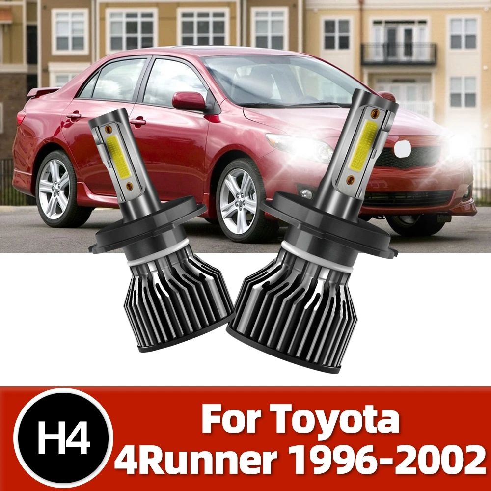 

Roadsun 2x автомобильные лампы 72 Вт светодиодный фары 12 в фары 6000 К белый H4 для Toyota 4runner 1996 1997 1998 1999 2000 2001 2002